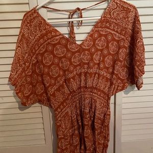 Forever 21 Orange romper